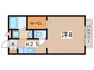 オ－ヴ林間の物件間取画像